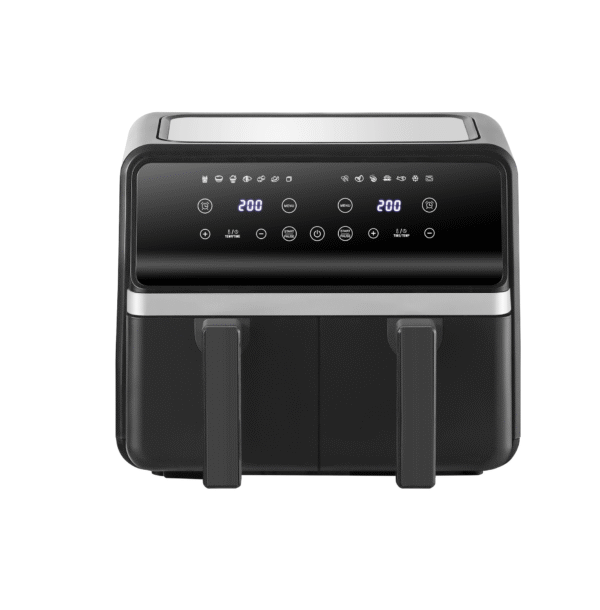 Modern Double Pot Air Fryer Large Capacity Smart Oven for Household Use Digital Multifunctional - Image 2