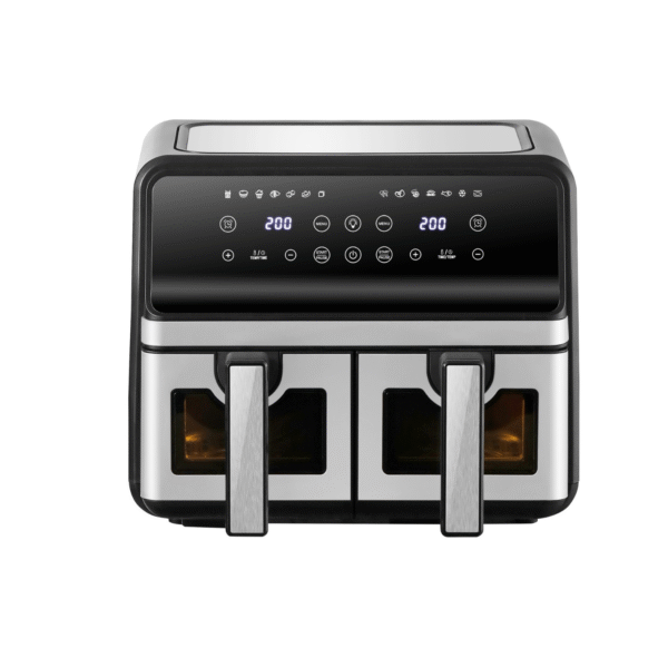 Modern Double Pot Air Fryer Large Capacity Smart Oven for Household Use Digital Multifunctional - Image 3