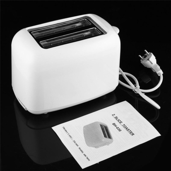 Full-automatic Household Baking Toast 2 Slice Breakfast Bread Sandwich Electric Heating Toaster - Image 9