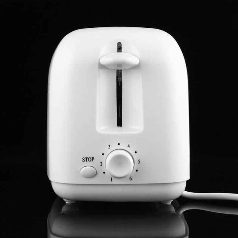 Full-automatic Household Baking Toast 2 Slice Breakfast Bread Sandwich Electric Heating Toaster