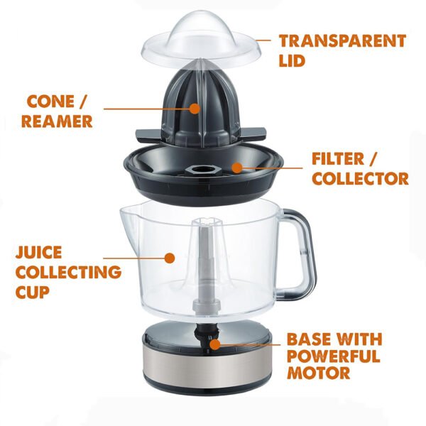 portable 40W Mini 700ml Electric Citrus Juicer orange Fruit Press Machine Citrus Juicer for home - Image 6