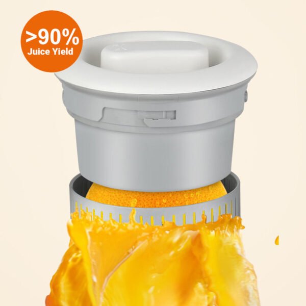 wholesale USB Rechargeable Electric Wireless Portable Home Use Big Mouth Fruit and Vegetable Juicer - Image 4