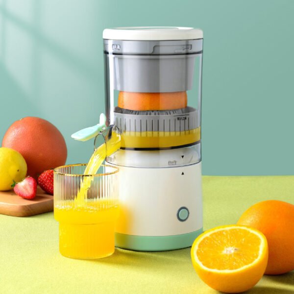 wholesale USB Rechargeable Electric Wireless Portable Home Use Big Mouth Fruit and Vegetable Juicer - Image 2