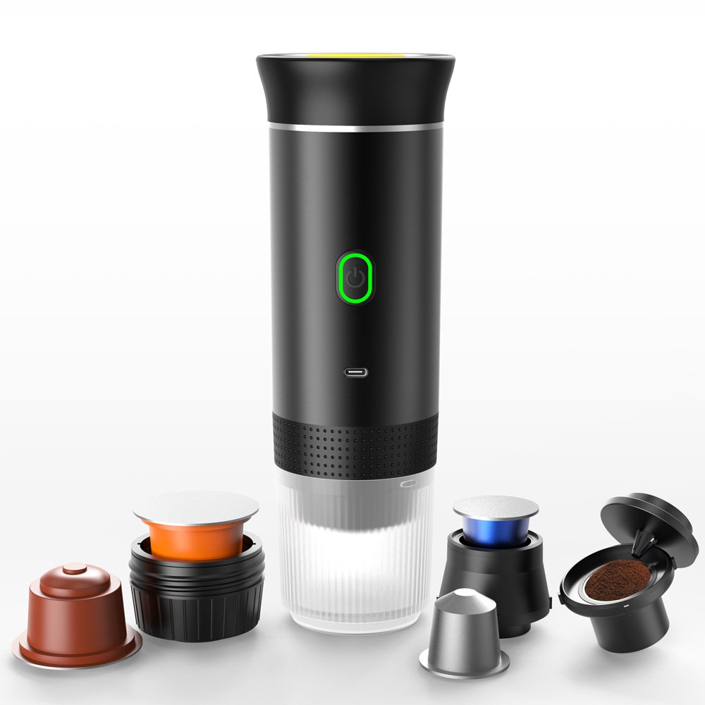 Mini USB-C Rechargeable Electric Portable Espresso Coffee Maker Espresso Machines for Outdoor home
