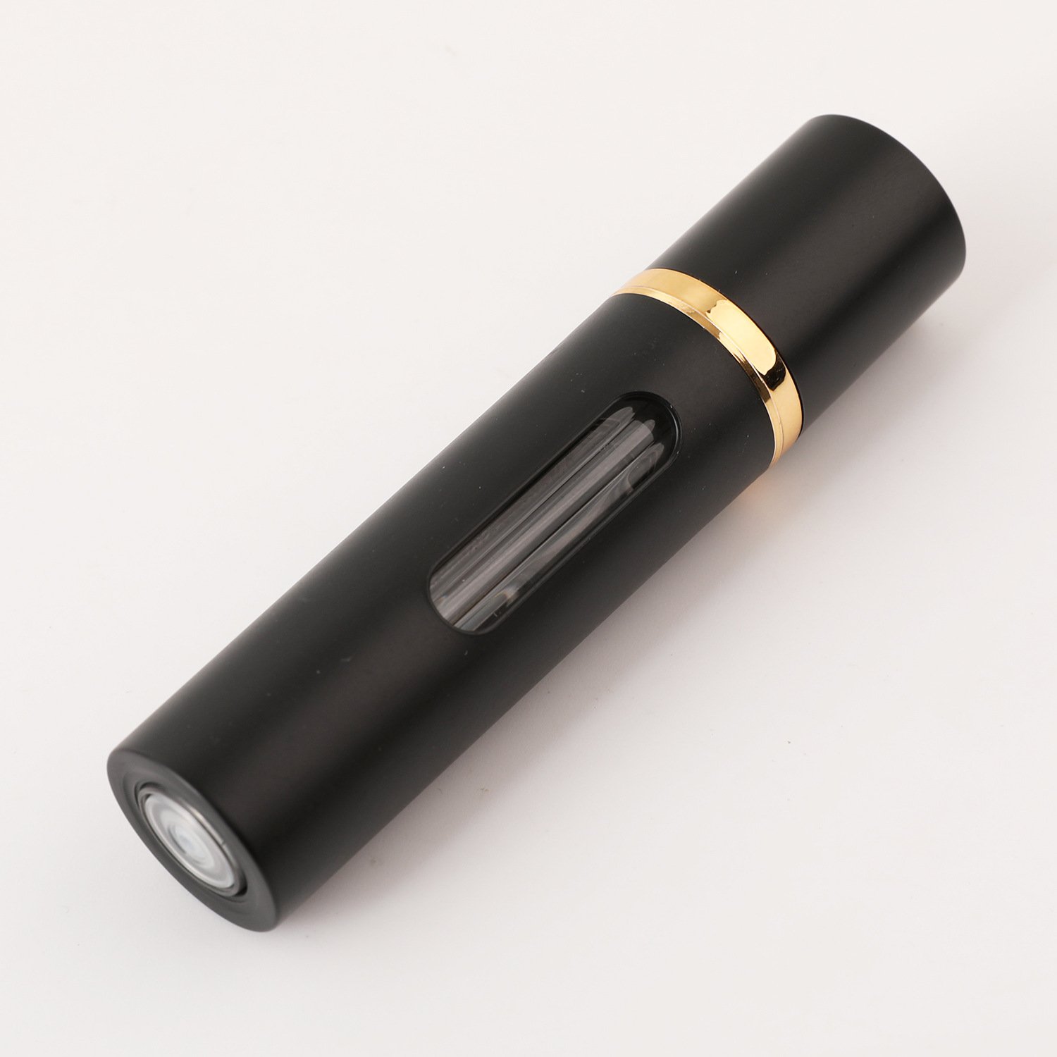 Portable Travel Size 5ml 8ml Bottom Refill Aluminum Glass Spray Perfume Bottle With Cap - Image 4