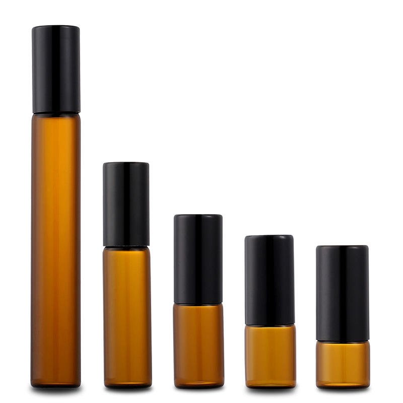 5ML 10 ML Reliable Quality Glass Perfume Roller Ball Cosmetic Amber Roll on Bottle - Image 6