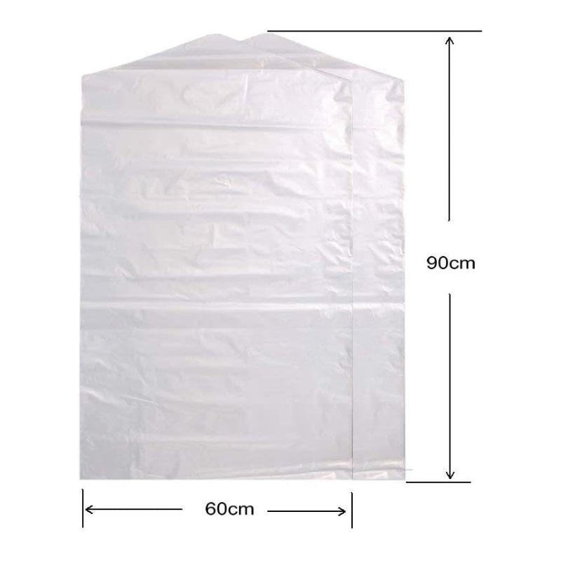 Dry Cleaning Plastic Bag clear Plastic Garment Cover Bag Plastic Dust Cover - Image 4