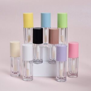 Large 6ml Wand Lip Polish with Large Applicator and Lip Gloss Tube