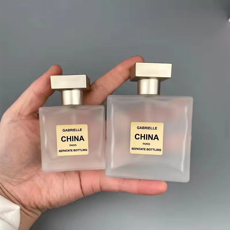 Luxury Square Perfume Spray Bottle High-end 30ml 50ml 100 ml Empty Glass Perfume Bottle - Image 5