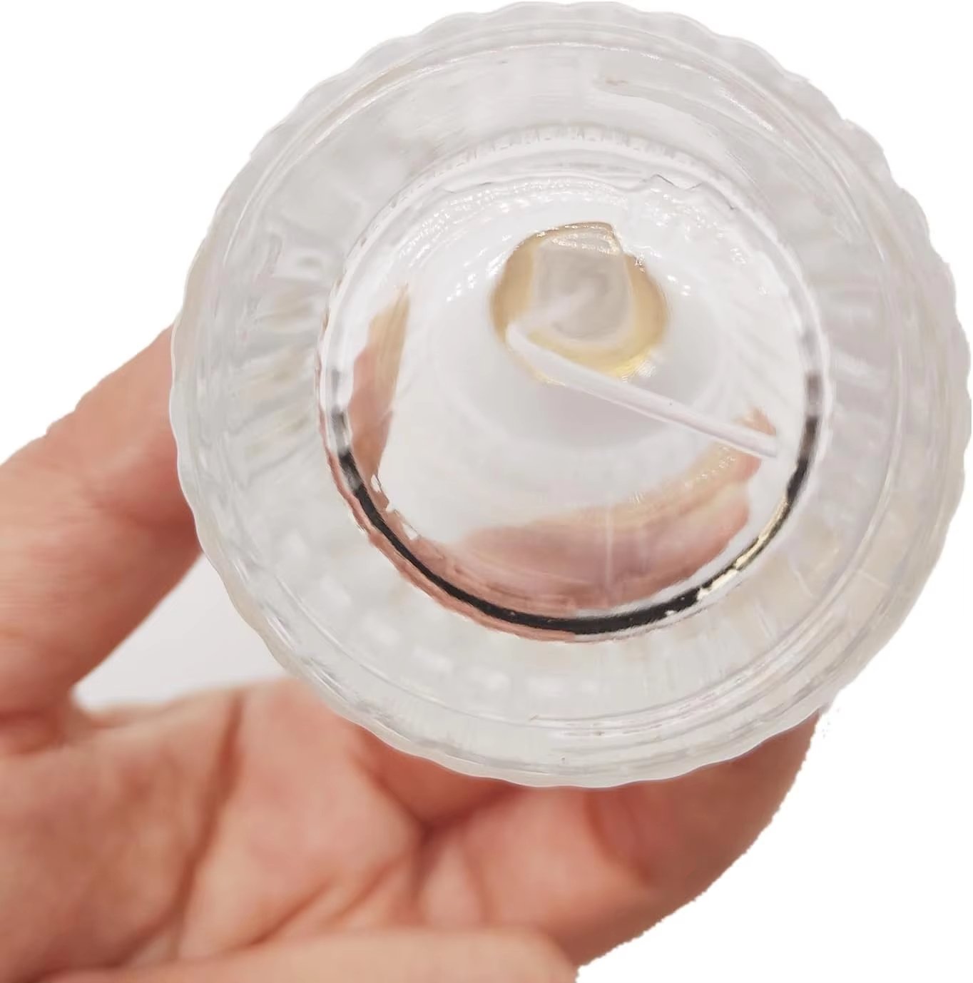 30ml & 50ml clear glass perfume bottles, striped thick-bottomed luxury perfume spray bottles, empty perfume bottles, and customizable logos are available. - Image 7